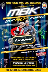 AUDISI MBK GOT TALENT 60+ @ Auditorium MBK
