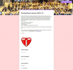 WEEKEND ROSES KE-19 @ Wisma Retret Samadi, Klender