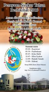 SYUKURAN PPTB SE-KAJ 2019 @ Auditorium MBK