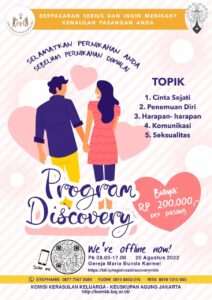 PROGRAM DISCOVERY - 20 AGUSTUS 2022 @ Gereja MBK