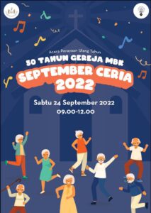 SEPTEMBER CERIA 2022 UNTUK LANSIA @ Auditorium MBK