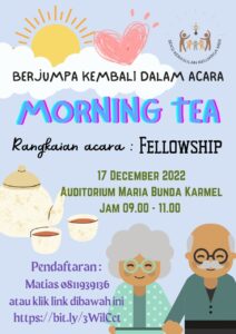 MORNING TEA 17 DESEMBER 2022 @ Auditorium MBK