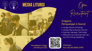 OPEN RECRUITMENT MEDIA LITURGI