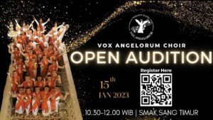 VOX ANGELORUM CHOIR OPEN AUDITION @ SMAK Sang Timur