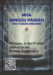 MISA MINGGU PASKAH 2023 STASI TAMAN ANGGREK @ Ruang Anggrek 1, Taman Anggrek