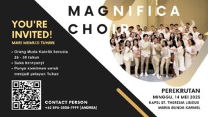 PEREKRUTAN MAGNIFICA CHOIR 2023 @ Kapel St. Theresia Lisieux Maria Bunda Karmel