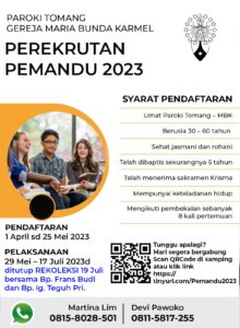 PEREKRUTAN PEMANDU 2023