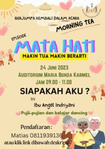 MORNING TEA 24 JUNI 2023 @ Auditorium MBK