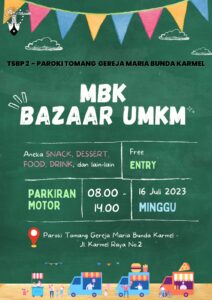 MBK BAZAAR UMKM 2023 @ Parkiran Motor
