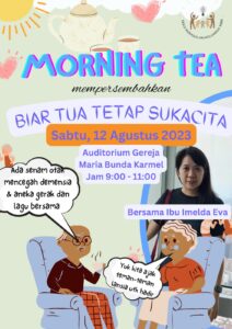 MORNING TEA 12 AGUSTUS 2023 @ Auditorium Gereja MBK