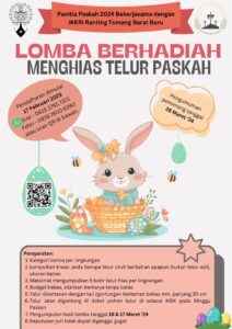LOMBA BERHADIAH MENGHIAS TELUR PASKAH 2024