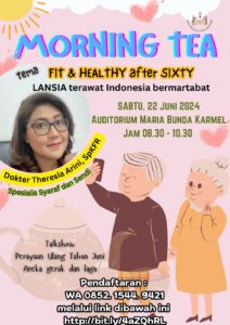 MORNING TEA 22 JUNI 2024 @ Auditorium Gereja MBK