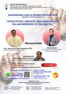 SARASEHAN GURU DAN DOSEN KATOLIK 2024 @ Auditorium MBK