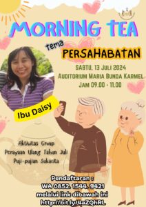 MORNING TEA 13 JULI 2024 @ Auditorium MBK