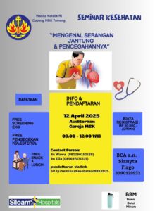 MENGENAL SERANGAN JANTUNG & PENCEGAHANNYA - WKRI @ Auditorium MBK