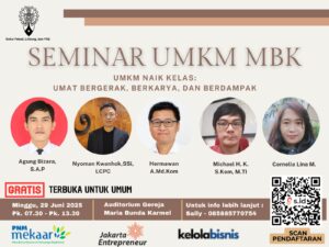 SEMINAR UMKM MBK 2025 @ Auditorium MBK