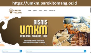 WEBSITE BISNIS UMKM PAROKI TOMANG
