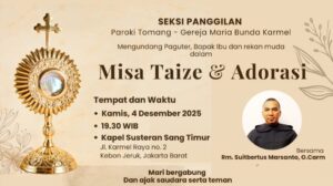ADORASI & IBADAT TAIZE 4 DESEMBER 2025 @ Kapel Susteran Sang Timur