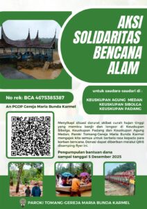 AKSI SOLIDARITAS BENCANA ALAM SUMATERA 2025