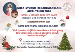 MISA SYUKUR KERAHIMAN ILAHI AWAL TAHUN 2026 @ Gereja Maria Bunda Karmel