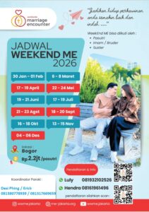 JADWAL WEEKEND ME 2026 @ Bogor