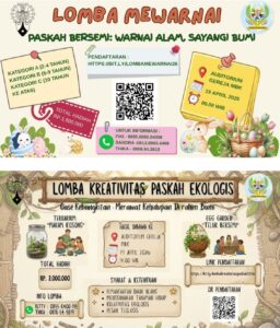LOMBA MEWARNAI (UNTUK ANAK) & LOMBA KREATIVITAS PASKAH EKOLOGIS (UNTUK UMUM) 2026 @ Auditorium MBK