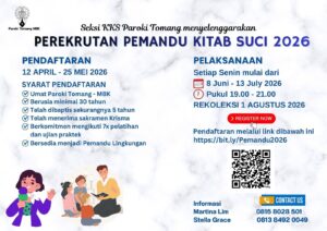 PEREKRUTAN PEMANDU KITAB SUCI 2026